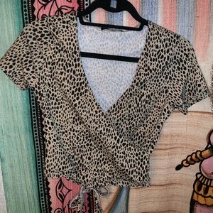 Brandy Melville animal print top
